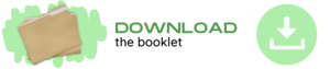 Text saying Download the Booklet next to a picture of a manila folder on a green squiggle and with a green download arrow